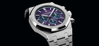 Royal Oak Chronograph Platinum Purple Dial 41mm