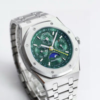 Audemars Piguet Royal Oak Perpetual Calendar Steel Green Dail