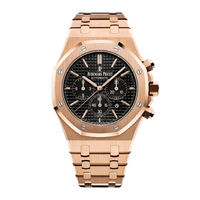 Royal Oak Chronograph Rose Gold Black Dial 41mm