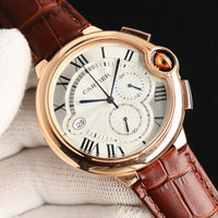 Cartier Ballon Bleu Chronograph Mens Watch