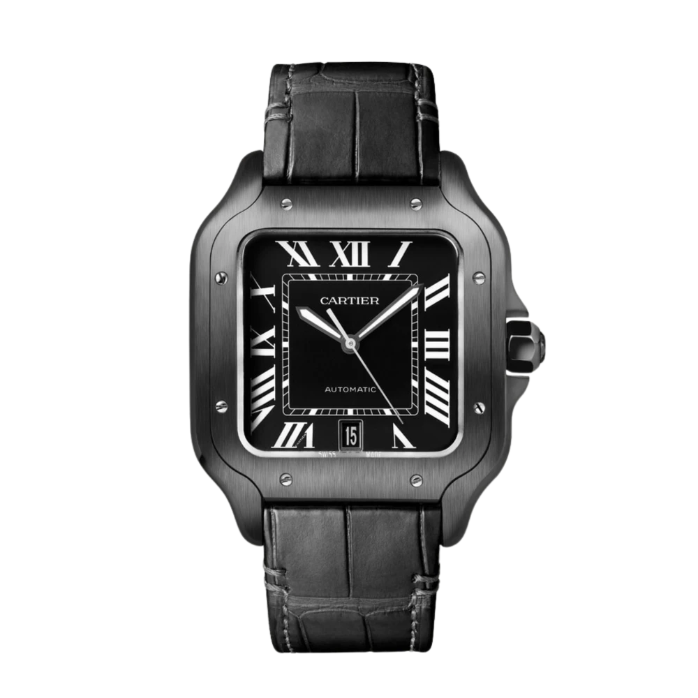 Cartier Santos Large NEW 2026 Full Set CRWSSA0039 ADLC And Steel 39mm