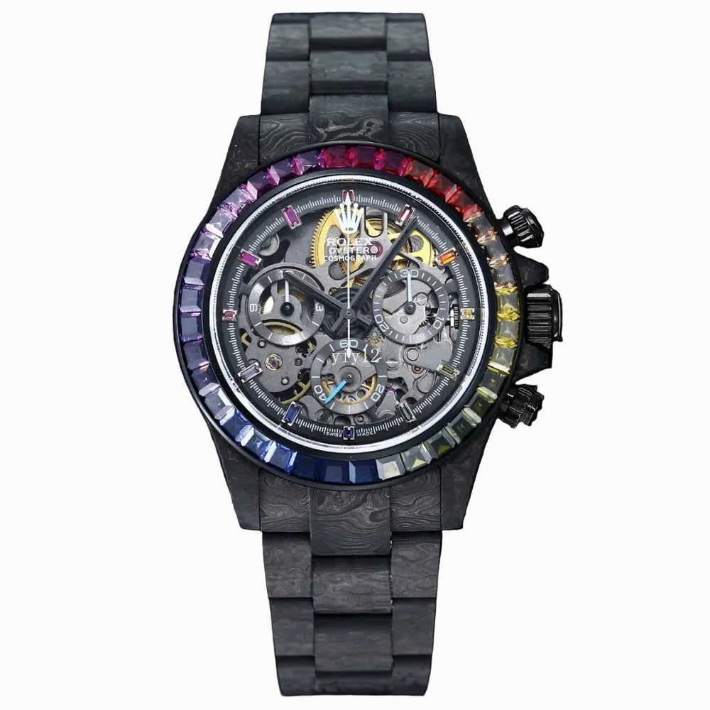 Blaken Rolex Daytona "Rainbow Skeleton