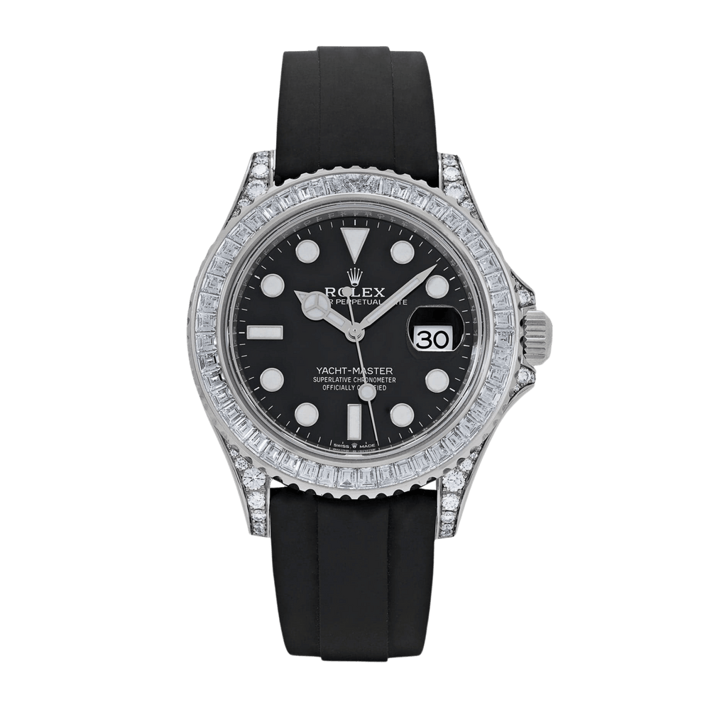 Rolex Yacht-Master 40 40MM Black Dial on Oysterflex Bracelet 226679TBR