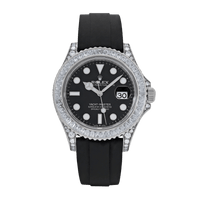 Rolex Yacht-Master 40 40MM Black Dial on Oysterflex Bracelet 226679TBR