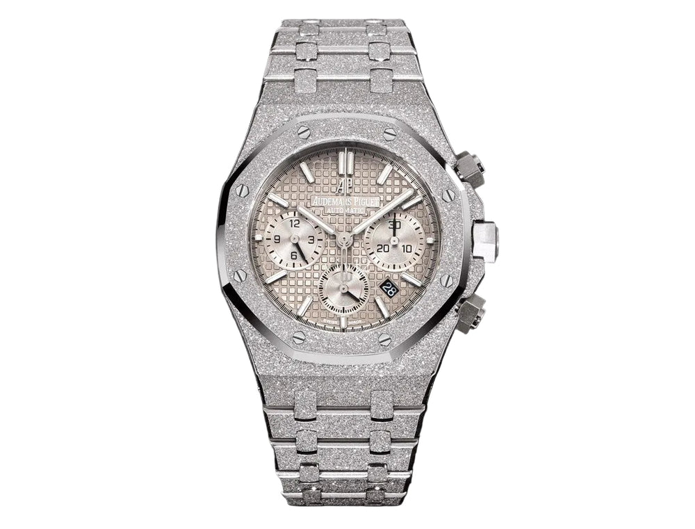 Audemars Piguet Royal Oak Frosted Gold Selfwinding Chronograph.