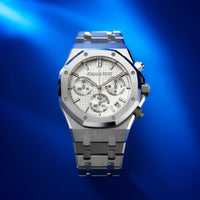Royal Oak Chronograph Steel Silver Dial 41mm