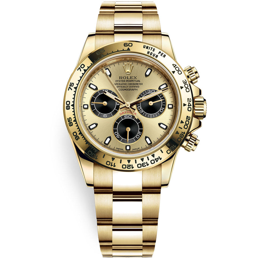 Rolex Daytona 40mm Yellow Gold 116508 Champagne Dial