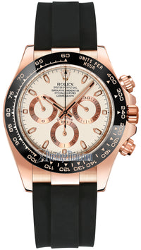 Rolex Daytona 40mm Oyster Flex 116515LN LIOF Ivory Dial