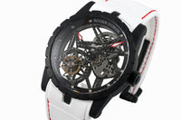 NEW Factory V4 Version Roger Dubuis King Tourbillon DBEX0577 Carbon Fiber Case