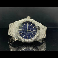 Two-tone Square Dial VVS Moissanite Hip Hop Watch