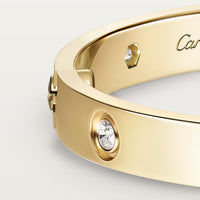 Cartier Love bracelet, classic model, 10 diamonds B6070317
