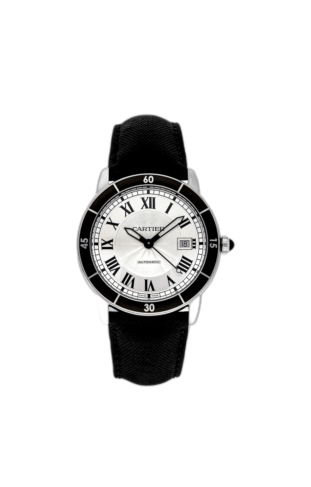Cartier Ronde Croisière de Cartier WSRN Silver Dial, Stainless Steel, 42.0 mm, Self Winding