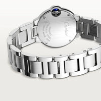 Cartier Ballon Bleu de Cartier WSBB Silver-Tone Dial, Steel, Quartz, 30.0 m