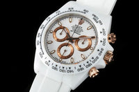 Rolex White Daytona Ceramic Rolex Cosmograph Daytona Watch
