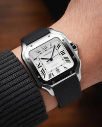 Cartier Watch Men's Square White Dial | Watches Prime