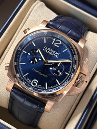 Luminor Chrono tech Blu Notte