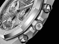 Audemars Piguet Royal Oak 26239 Grande Tapisserie Dial, 18 Carat White Gold, 41.0 mm, Chronograph