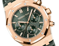 Audemars Piguet Royal Oak 26240OR.OO.1320OR.08 Chronograph Rose Gold Khaki Green Dial