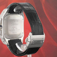 Cartier Santos 100 XL Chronograph Factory Diamond Set