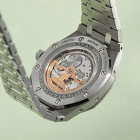 Royal Oak 'Perpetual Calendar' Stainless Steel UAE with Turquoise Dial (41mm)