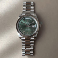 Rolex Day-Date 40 "Olive Green Arabic Dial"