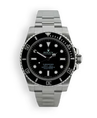 Rolex Submariner No Date 40mm 114060 Black Dial