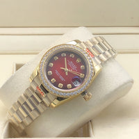 Rolex Datejust 31 278288RBR 'Ladies' Yellow Gold Red Ombre Dial