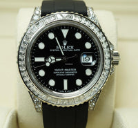 Rolex Yacht-Master 40 40MM Black Dial on Oysterflex Bracelet 226679TBR
