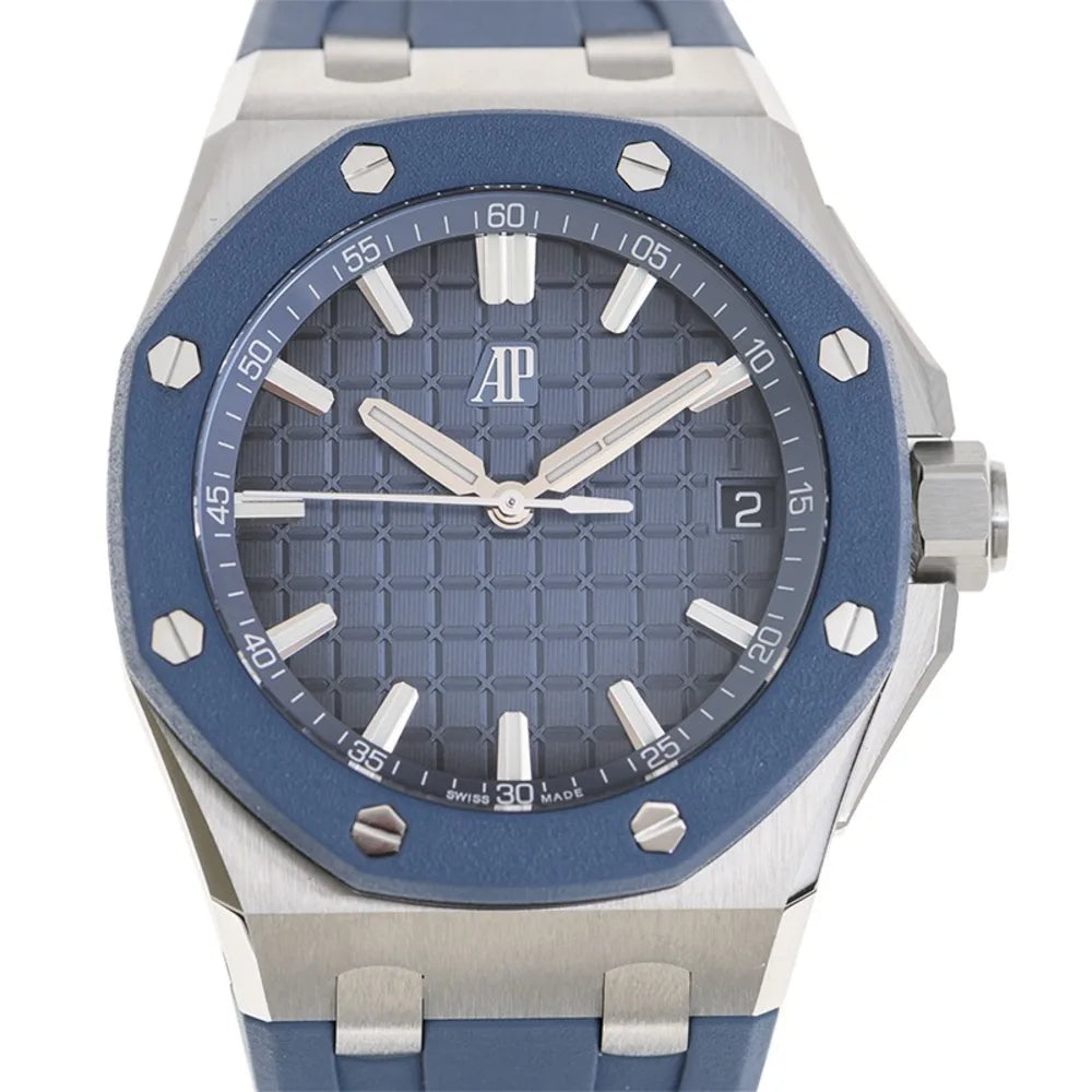 Audemars Piguet Royal Oak Offshore Blue Full set 15605SK.OO.A350CA.01