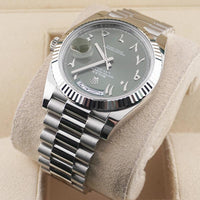 Rolex Day-Date 40 "Olive Green Arabic Dial"
