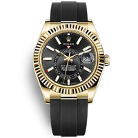Rolex Sky-Dweller 42mm Oyster Flex 326238 Black Dial