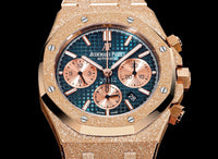 Audemars Piguet Royal Oak Chronograph, featuring a distinctive Frosted Gold finish