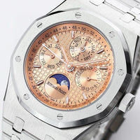 Audemars Piguet Royal Oak Perpetual Calendar Salmon Dial 26615TI.OO.1220TI.01