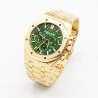 Audemars Piguet Royal Oak Chronograph Steel Green Dial