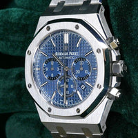 Audemars Piguet Royal Oak Chronograph 41mm Stainless Steel Blue Dial 26320ST