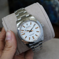 Rolex Milgauss 116400 40mm White Dial