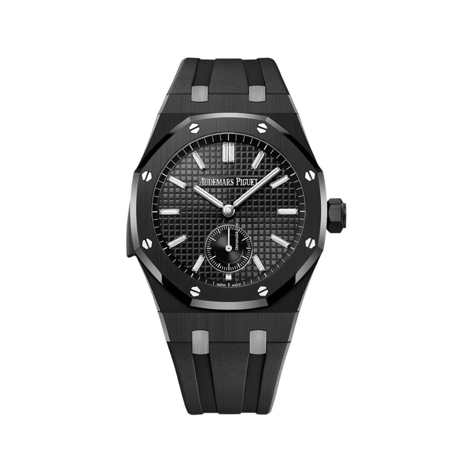 Audemars Piguet Royal Oak Minute Repeater Supersonnerie 26591CE.OO.D002CA.02 Black Ceramic Baguette Diamond Dial