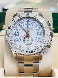 Rolex Yacht-Master II 44mm White Gold 116689 White Dial
