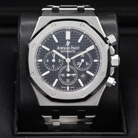 Audemars Piguet Royal Oak Chronograph 41mm steel case and black dial ref. 26320st