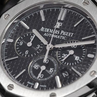 Audemars Piguet Royal Oak Chronograph 41mm steel case and black dial ref. 26320st