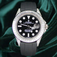 Rolex Yacht-Master 40 40MM Black Dial on Oysterflex Bracelet 226679TBR