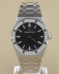 Audemars Piguet Royal Oak 67651ST Diamond Black Dial