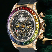 Blaken Rolex Daytona "Rainbow Skeleton