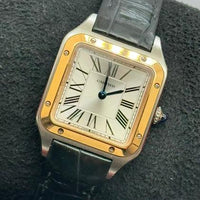 Cartier Santos Dumont W2SA0012 Quartz 2021 Gold/Steel Good