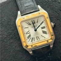 Cartier Santos Dumont W2SA0012 Quartz 2021 Gold/Steel Good