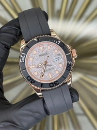 Rolex Yacht-Master 40mm Oyster Flex 126655 Diamond Dial