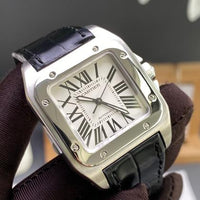 Cartier Santos 100 (Ref. W20106X8) Full Set Mint
