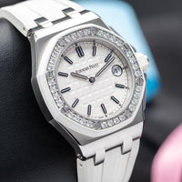 Audemars Piguet Royal Oak Offshore Lady Diamond Bezel 37mm Watch - 67540SK.ZZ.A010CA.01 Complete Set
