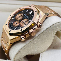 Audemars Piguet Royal Oak Chronograph Rose Gold Brown