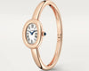 Cartier Baignoire WGBA Rose Gold, Analog, Quartz, Size 15